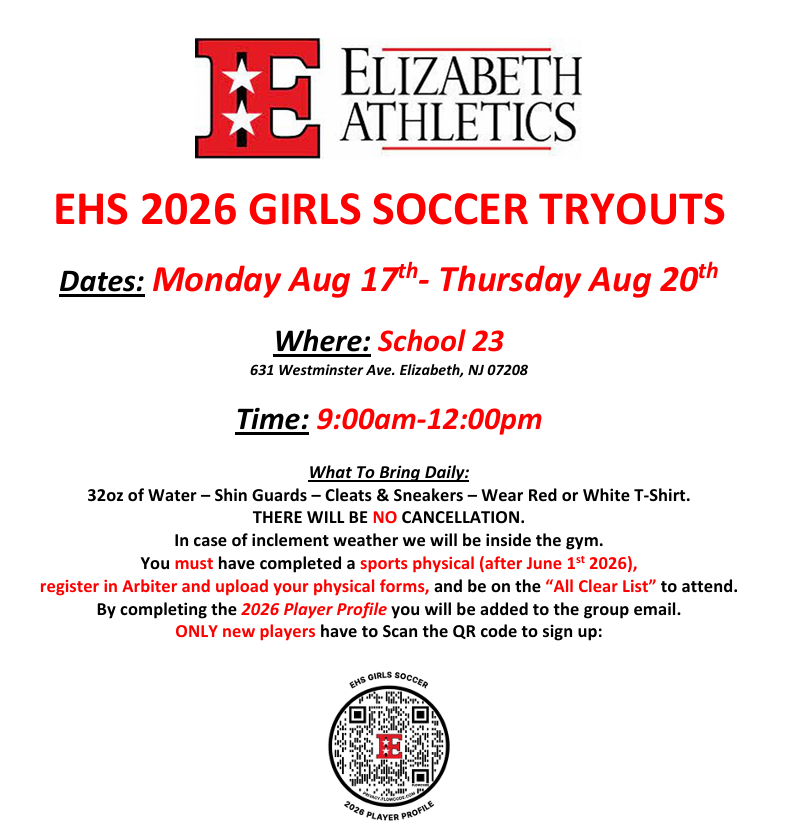 Girls Soccer Flyer Tryouts 1784904938599